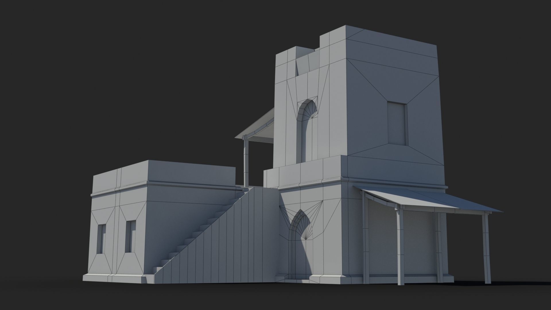 Arab xx16 Low-poly 3D model_8