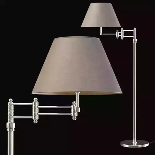 Floor lamp P-028  Low-poly 3D model