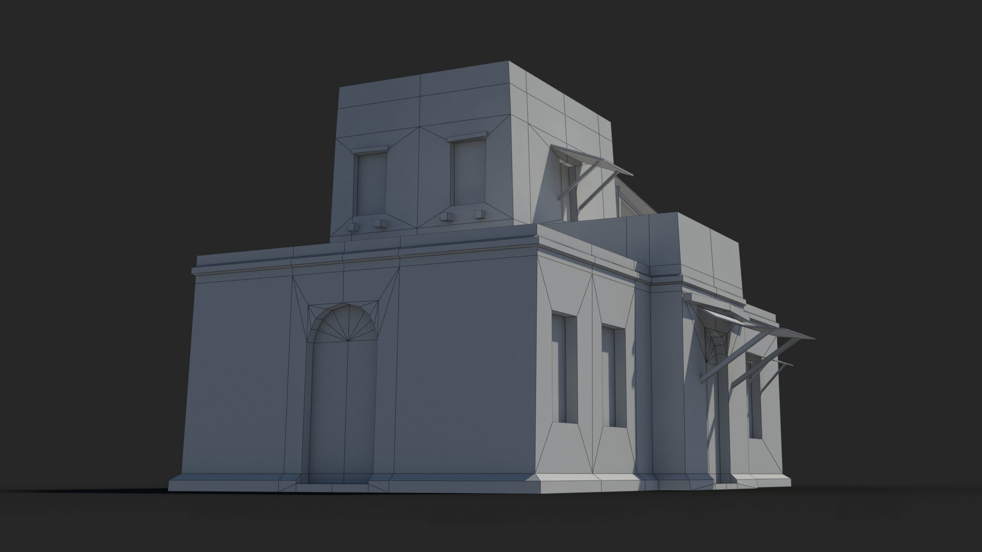 Arab xx17 Low-poly 3D model_9