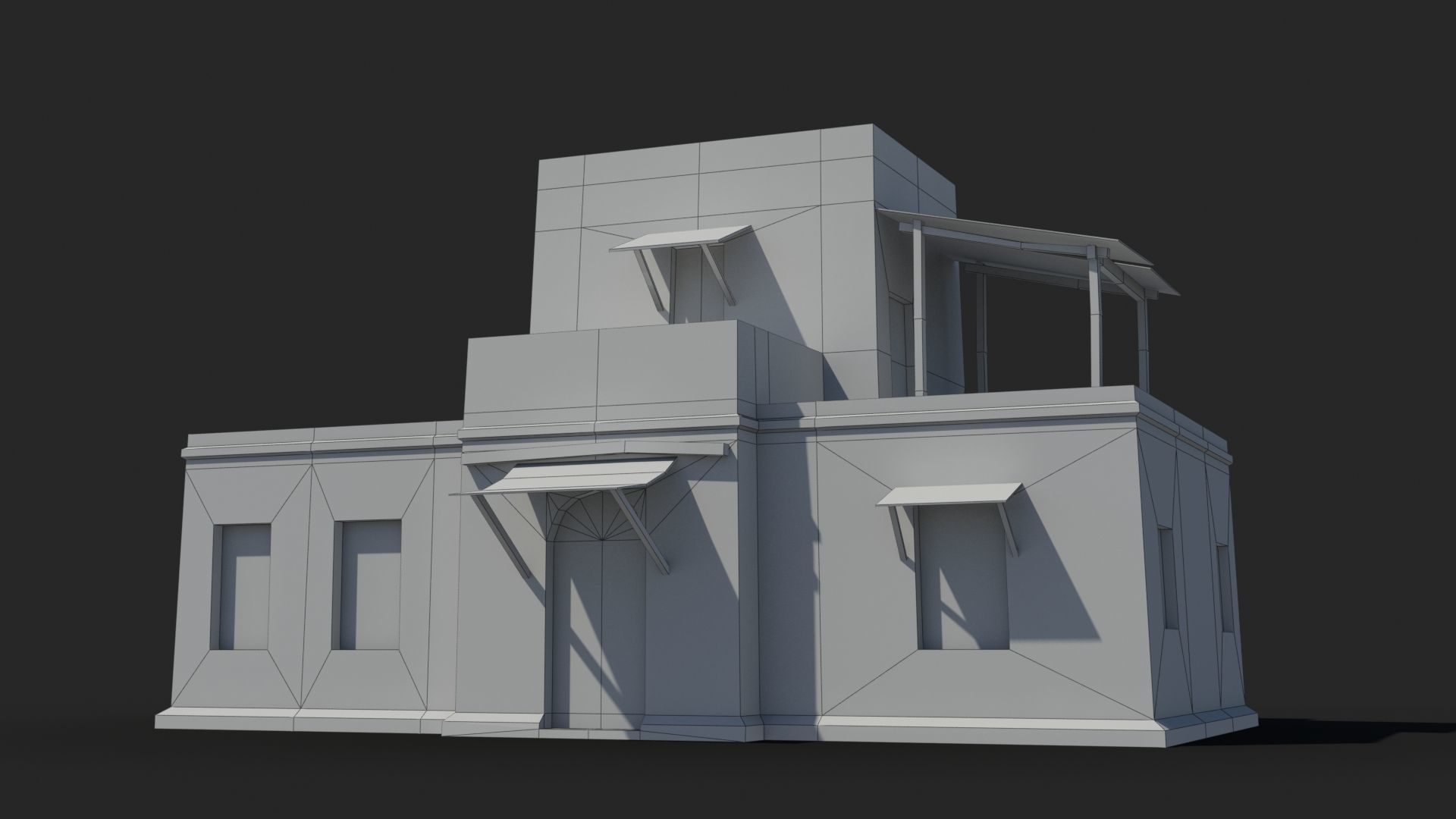 Arab xx17 Low-poly 3D model_6