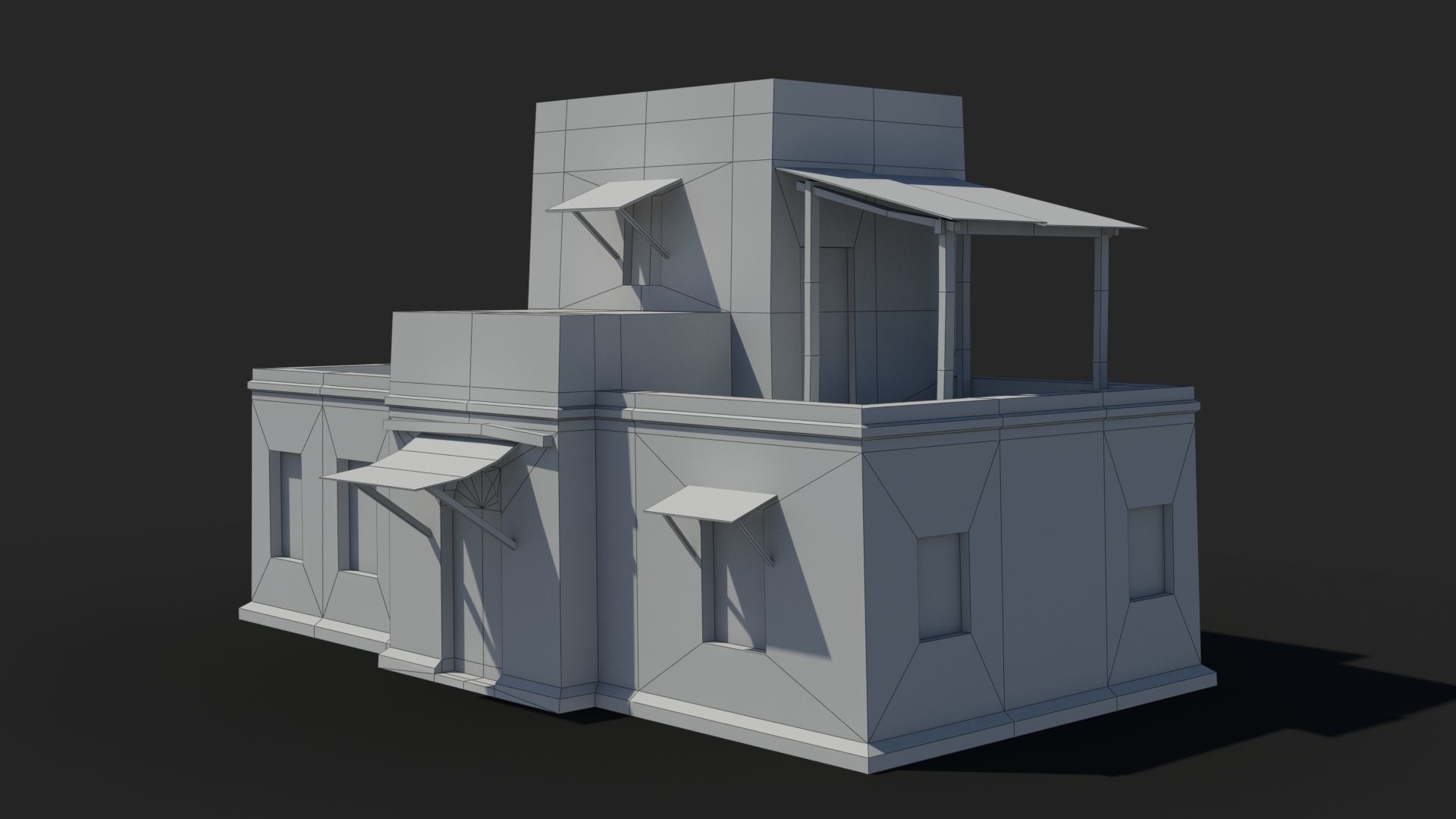 Arab xx17 Low-poly 3D model_11