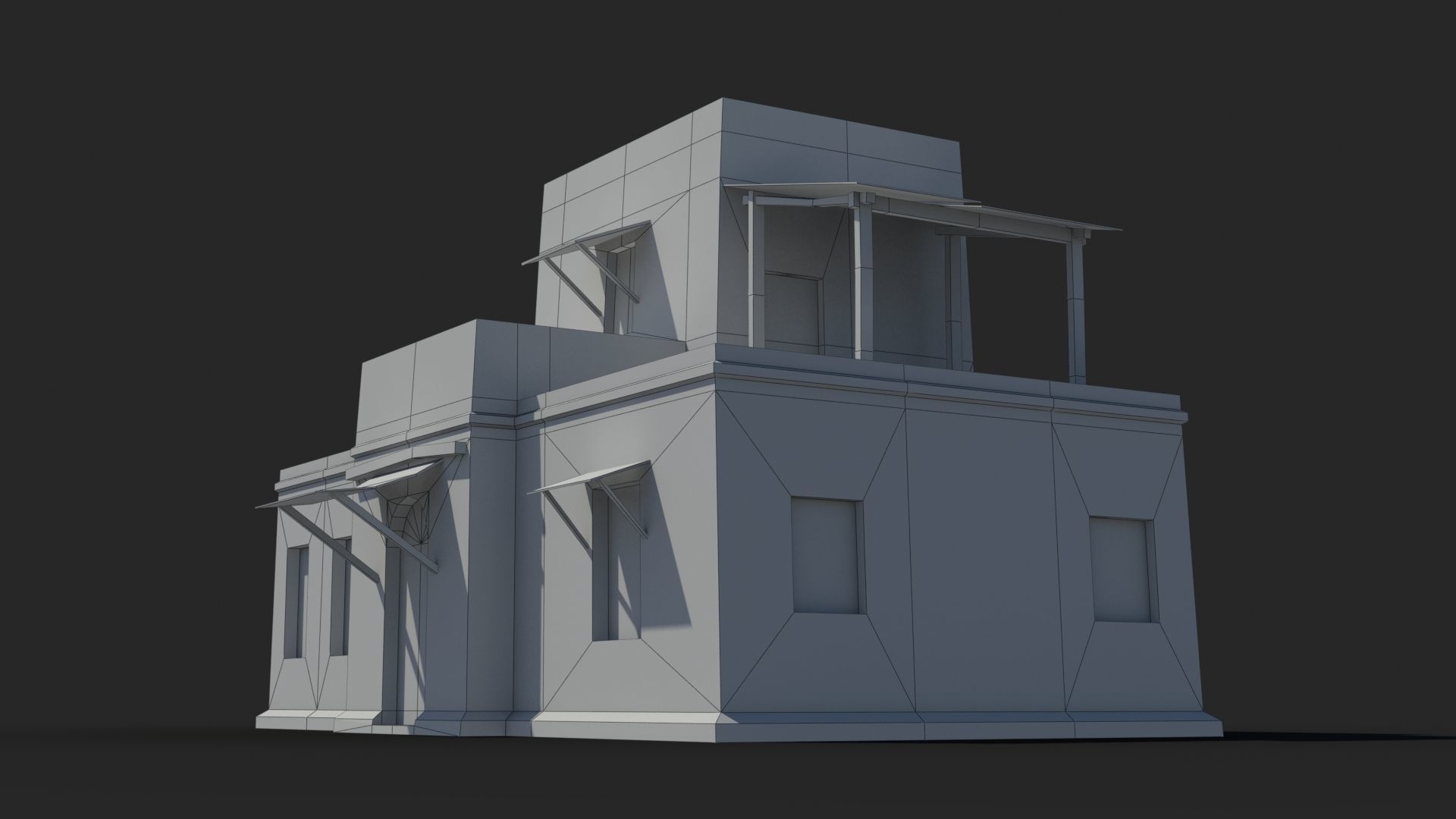 Arab xx17 Low-poly 3D model_10