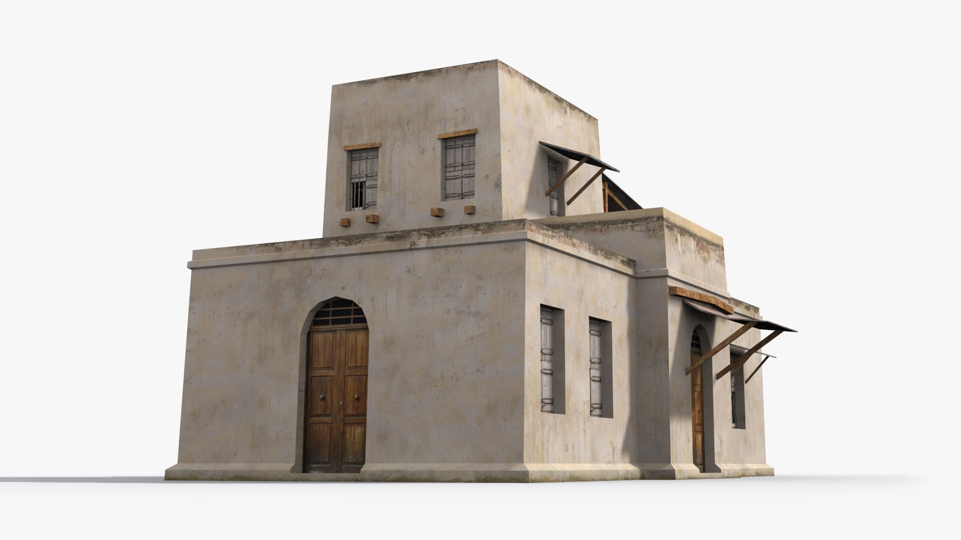 Arab xx17 Low-poly 3D model_3