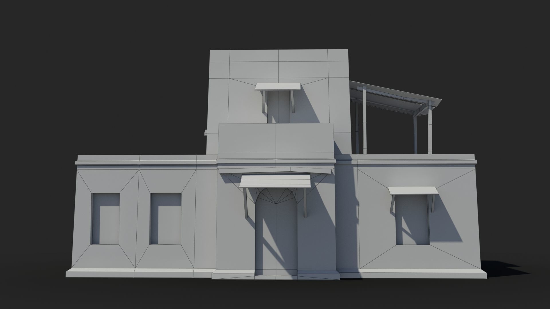 Arab xx17 Low-poly 3D model_7