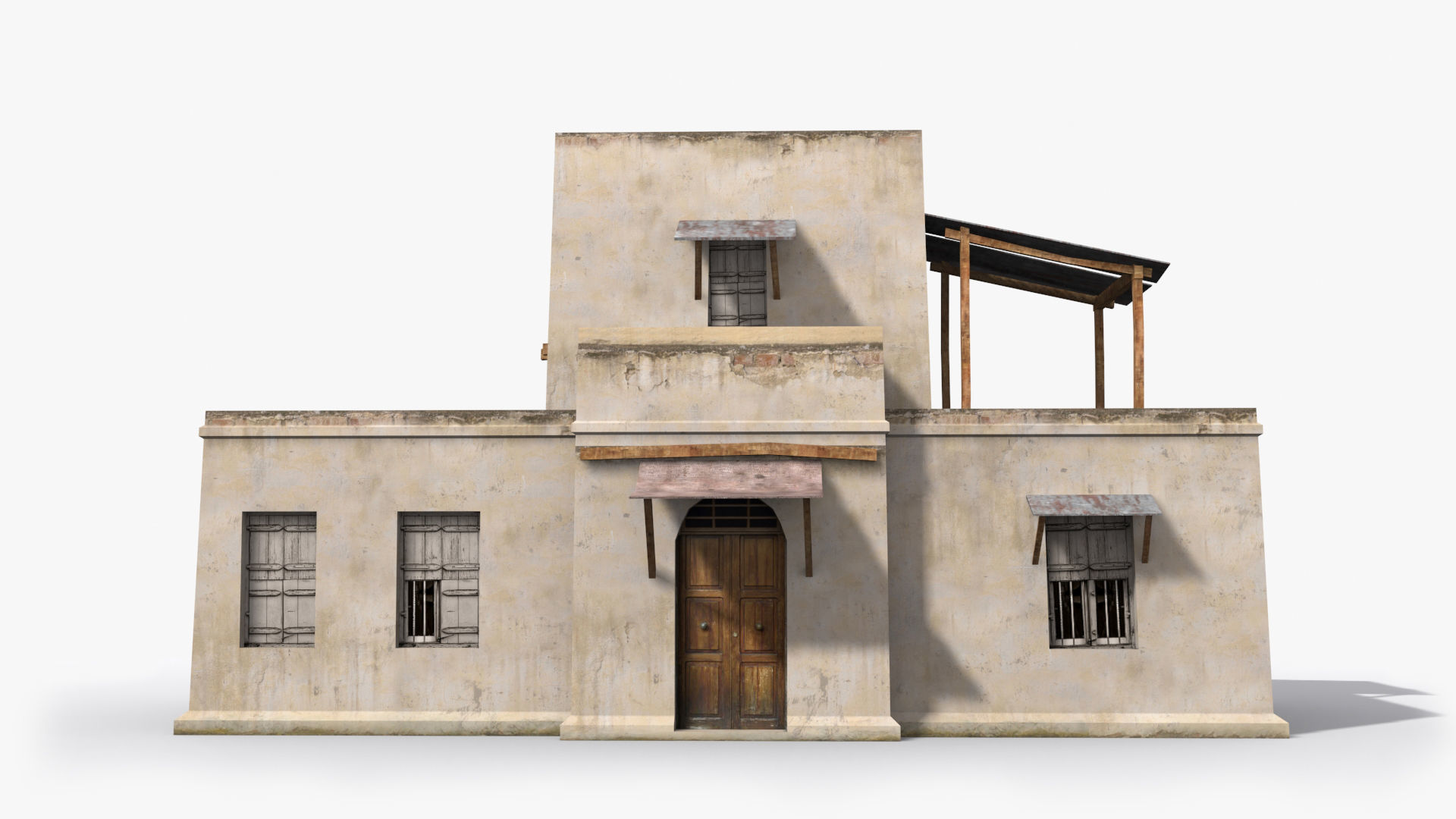 Arab xx17 Low-poly 3D model_1