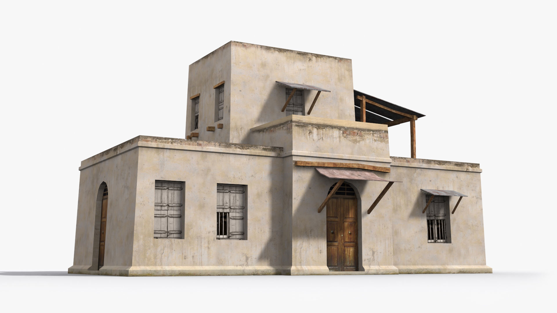 Arab xx17 Low-poly 3D model_2