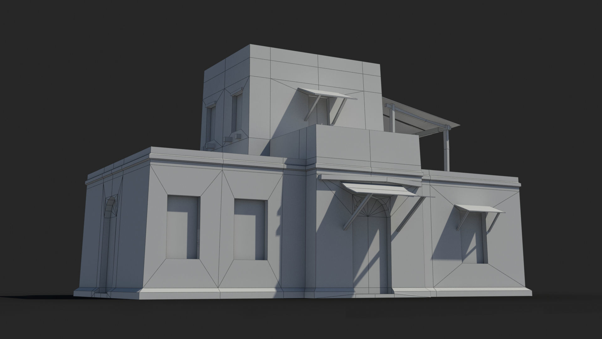 Arab xx17 Low-poly 3D model_8