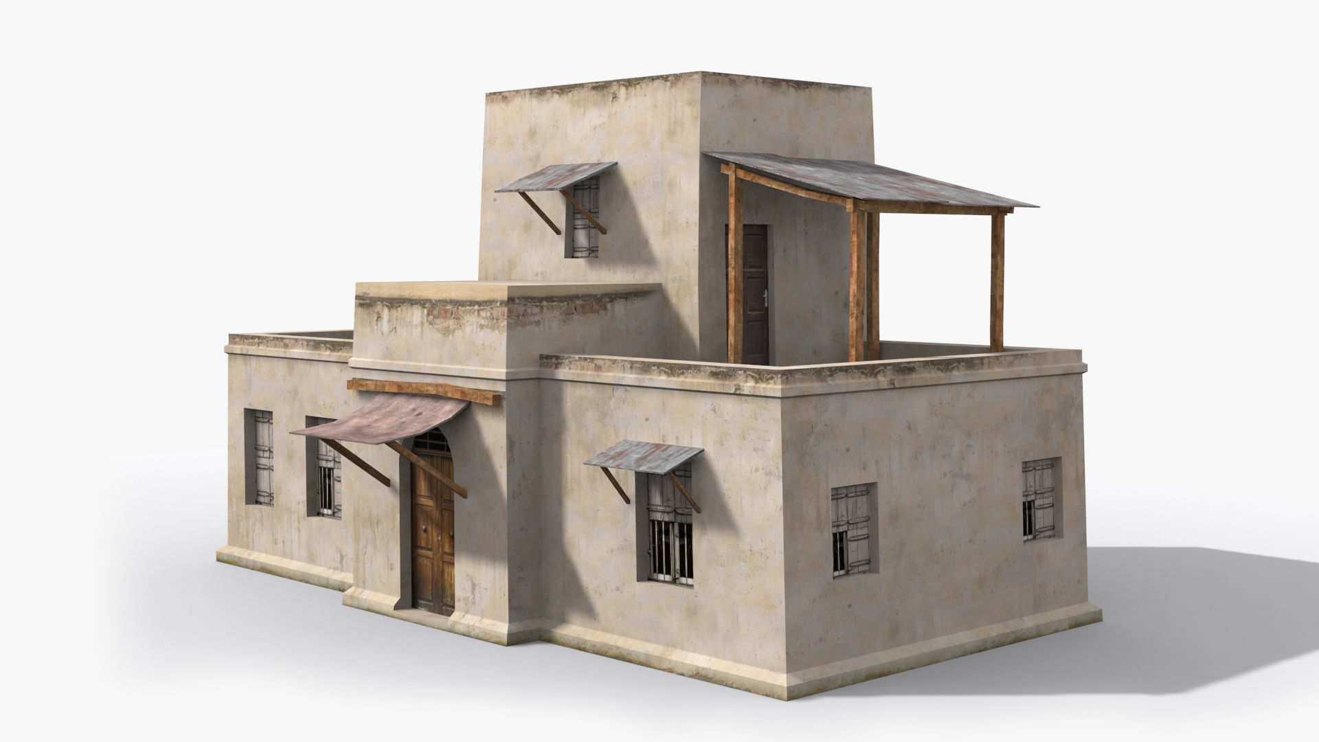 Arab xx17 Low-poly 3D model_5