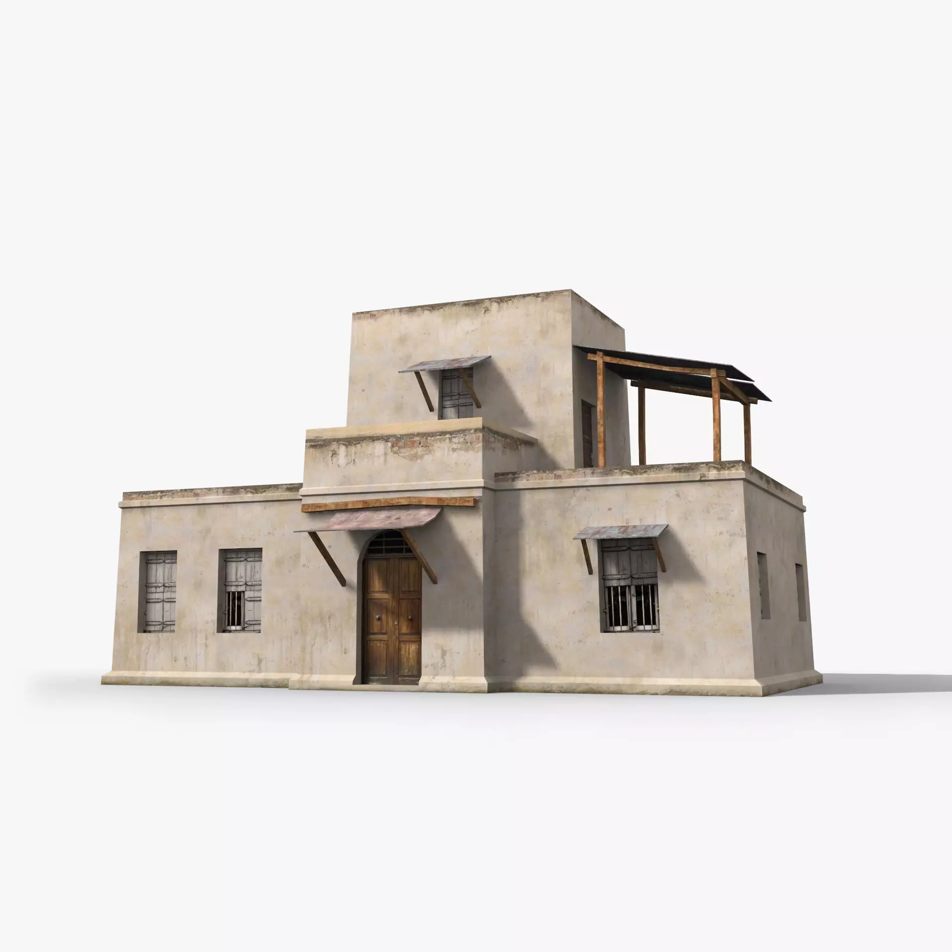 Arab xx17 Low-poly 3D model_0