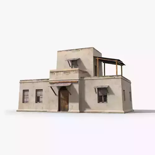 Arab xx17 Low-poly 3D model