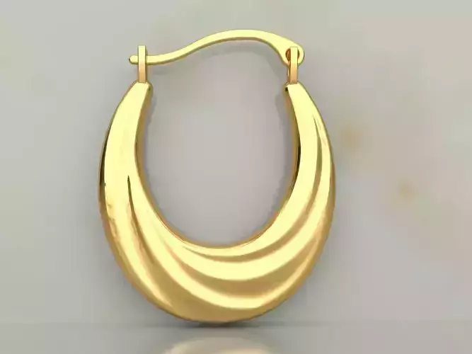 Earrings in lock  01