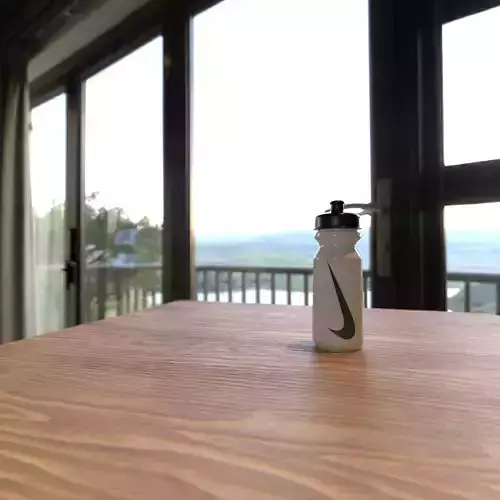 Sportive Water Bottle with EASY CHANGEABLE BRAND 3D model