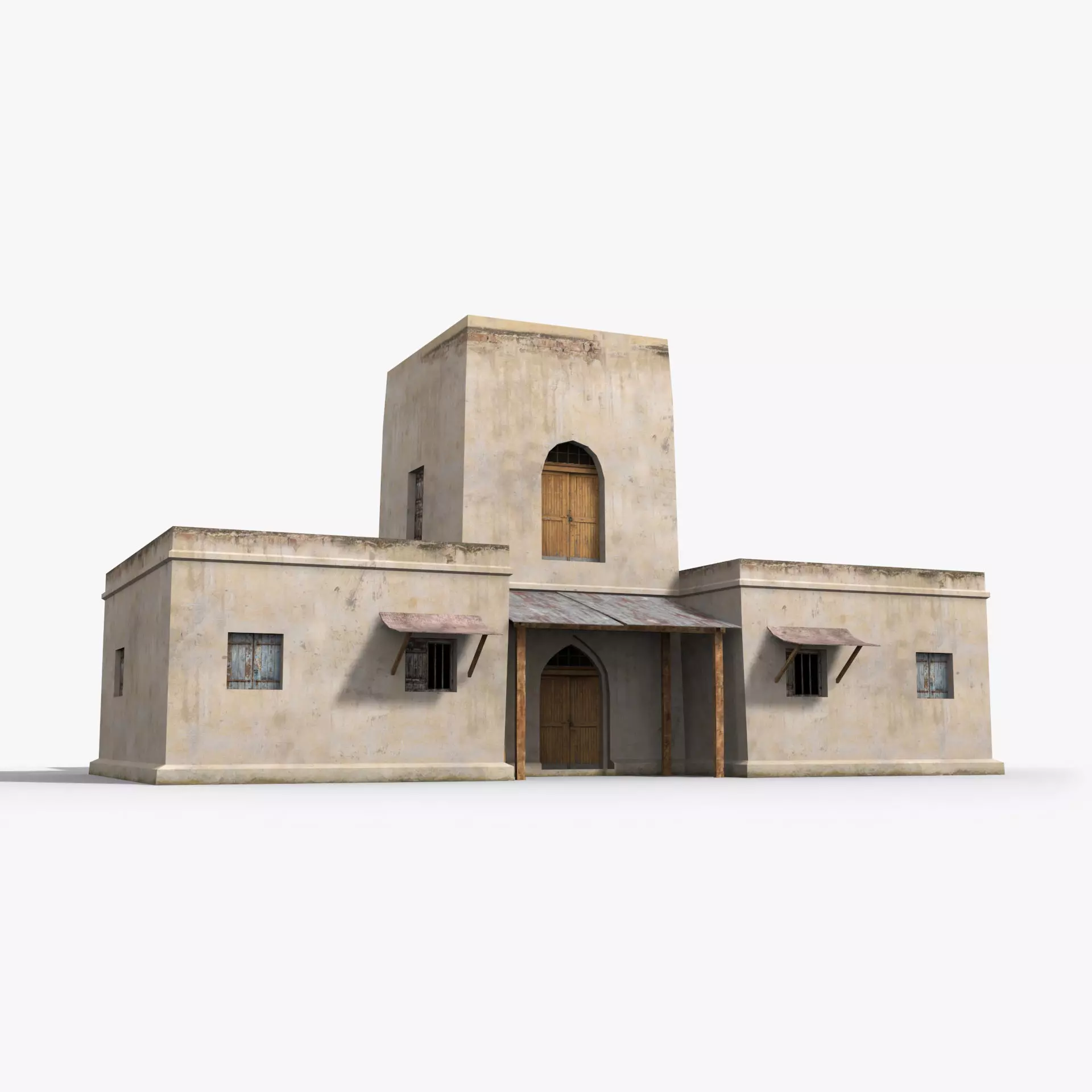 Arab xx18 Low-poly 3D model_0
