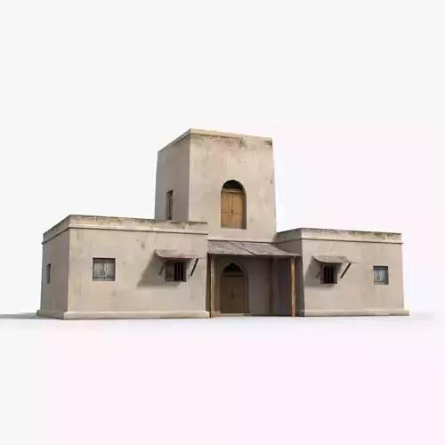 Arab xx18 Low-poly 3D model
