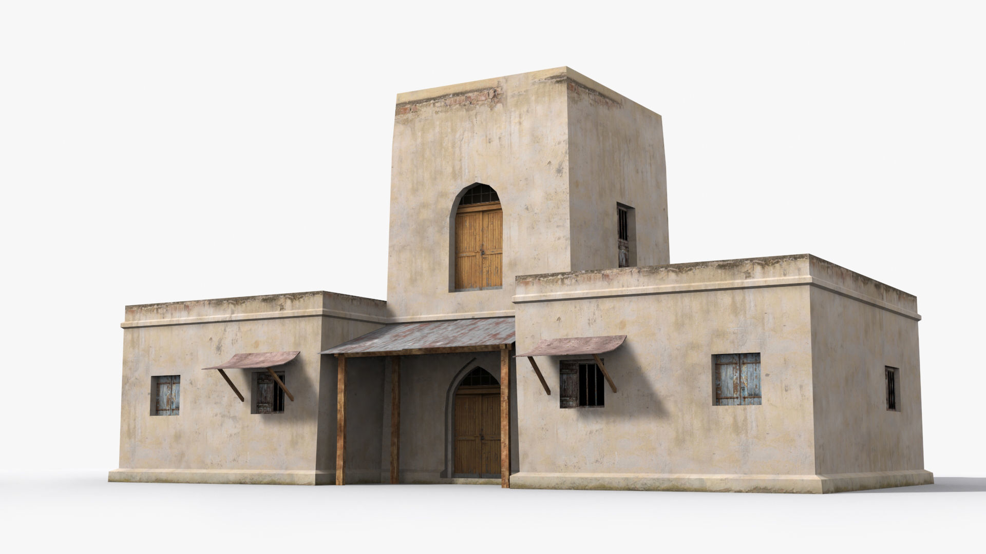 Arab xx18 Low-poly 3D model_2