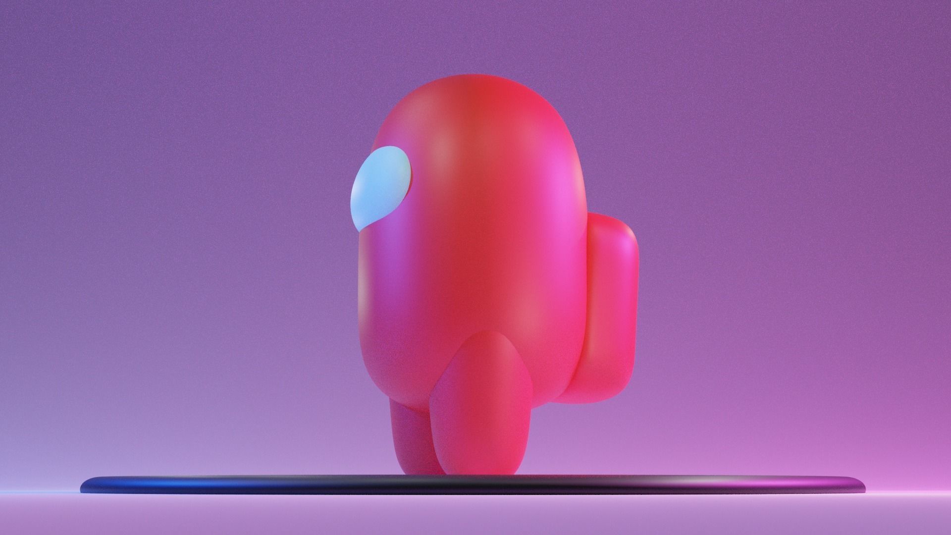 Among Us character 3D model_4