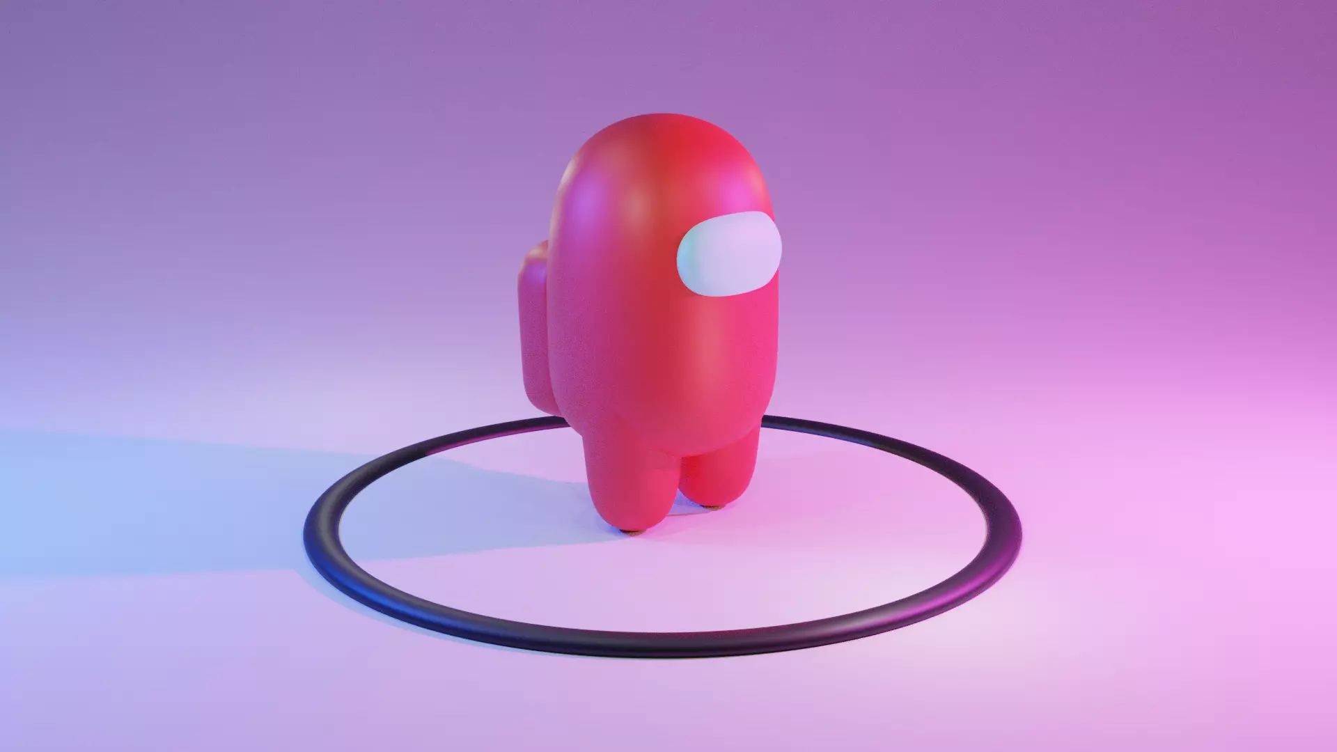 Among Us character 3D model_0