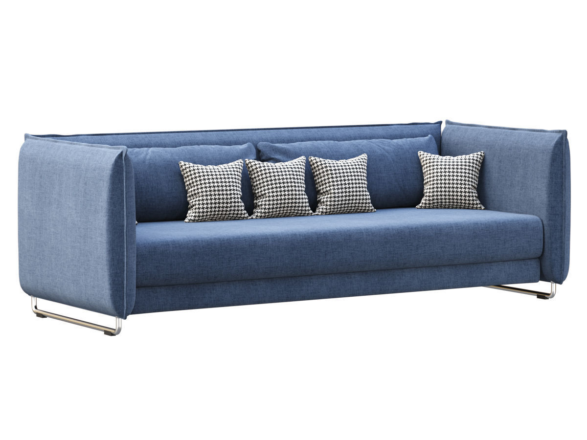 Sofa Metro by Softline  3D model_3