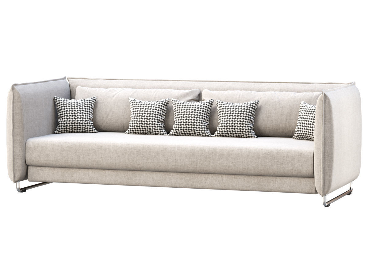 Sofa Metro by Softline  3D model_1