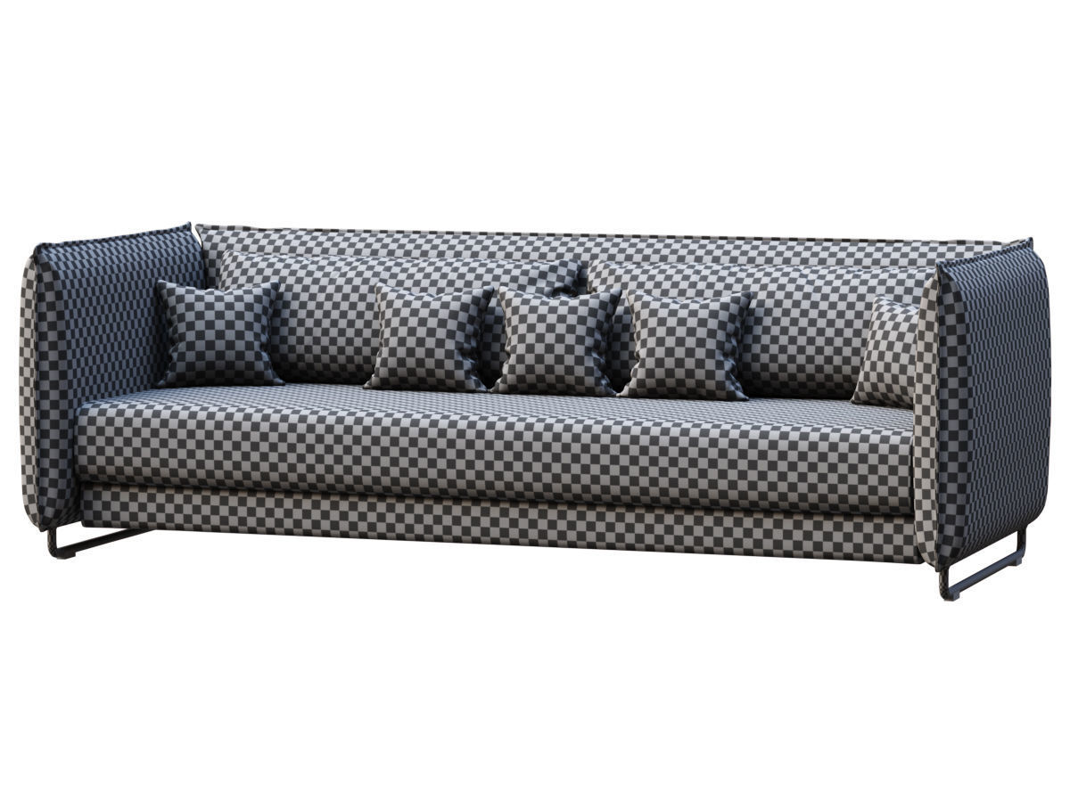 Sofa Metro by Softline  3D model_5