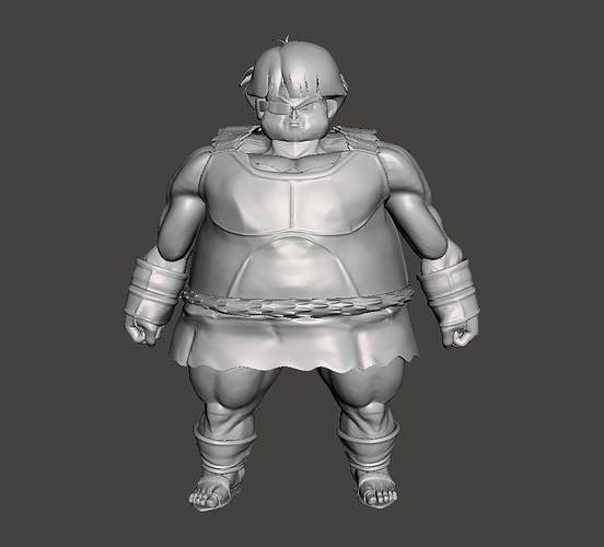 Shugesh 3D Model armored man 3D print model