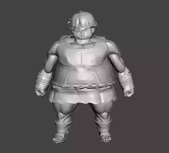 Shugesh 3D Model armored man 3D print model