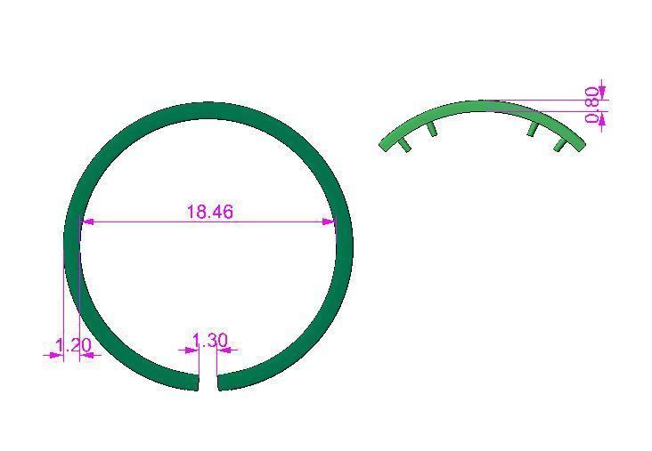 Shema Yisrael Pendant 3D print model_9