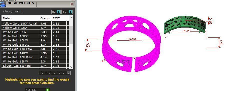 Shema Yisrael Pendant 3D print model_10