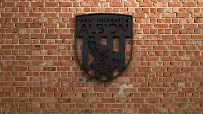 West Bromwich Albion FC Logo 3D print model