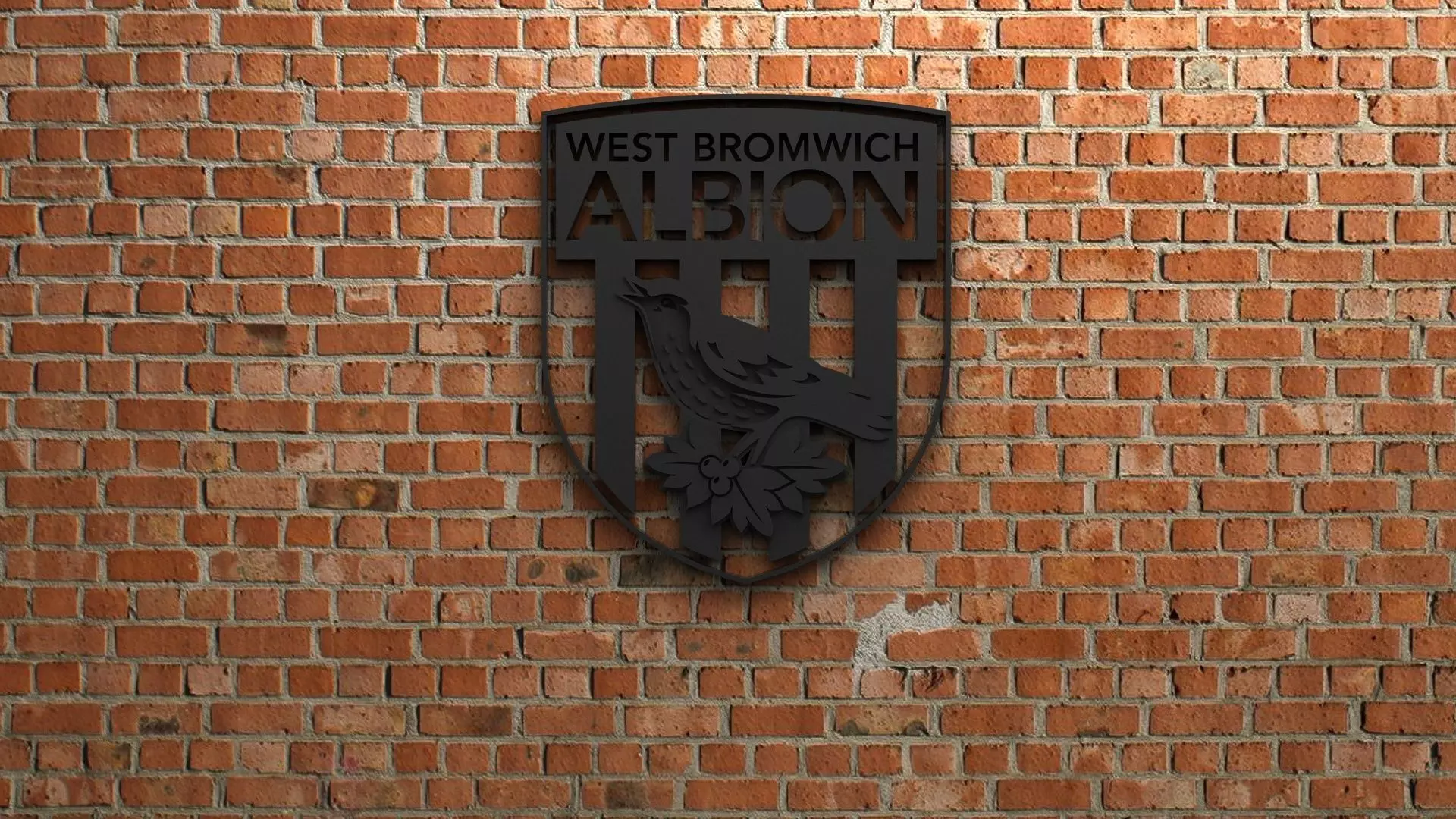 West Bromwich Albion FC Logo 3D print model