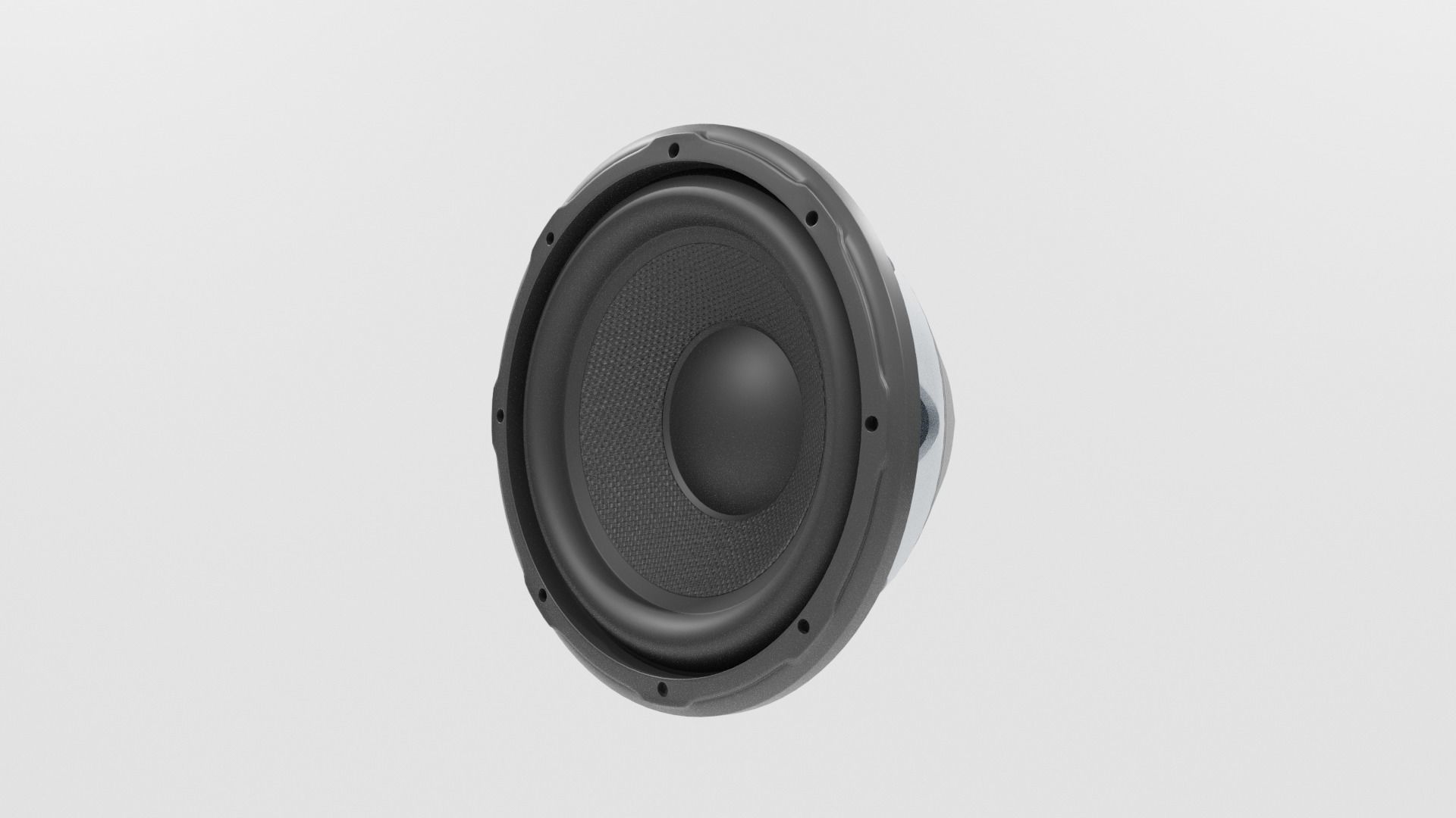 Speaker SubWoofer JL Audio - Blender 3d 3D model_16
