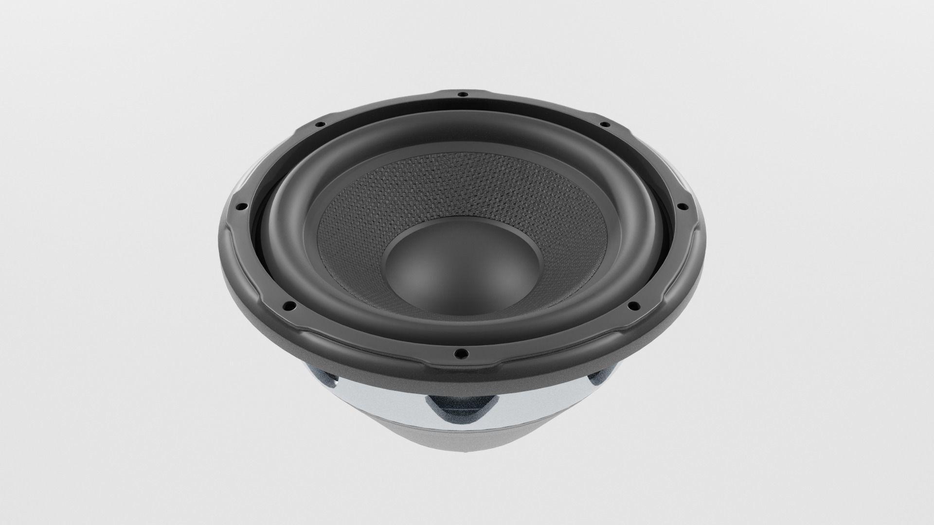Speaker SubWoofer JL Audio - Blender 3d 3D model_10