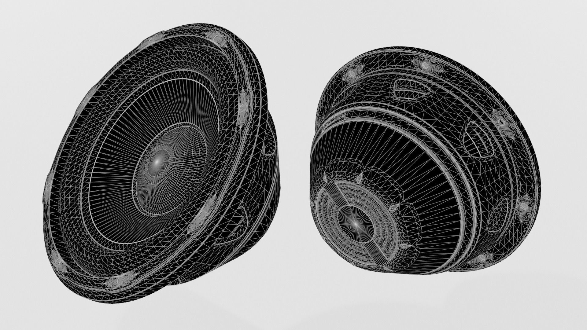 Speaker SubWoofer JL Audio - Blender 3d 3D model_18