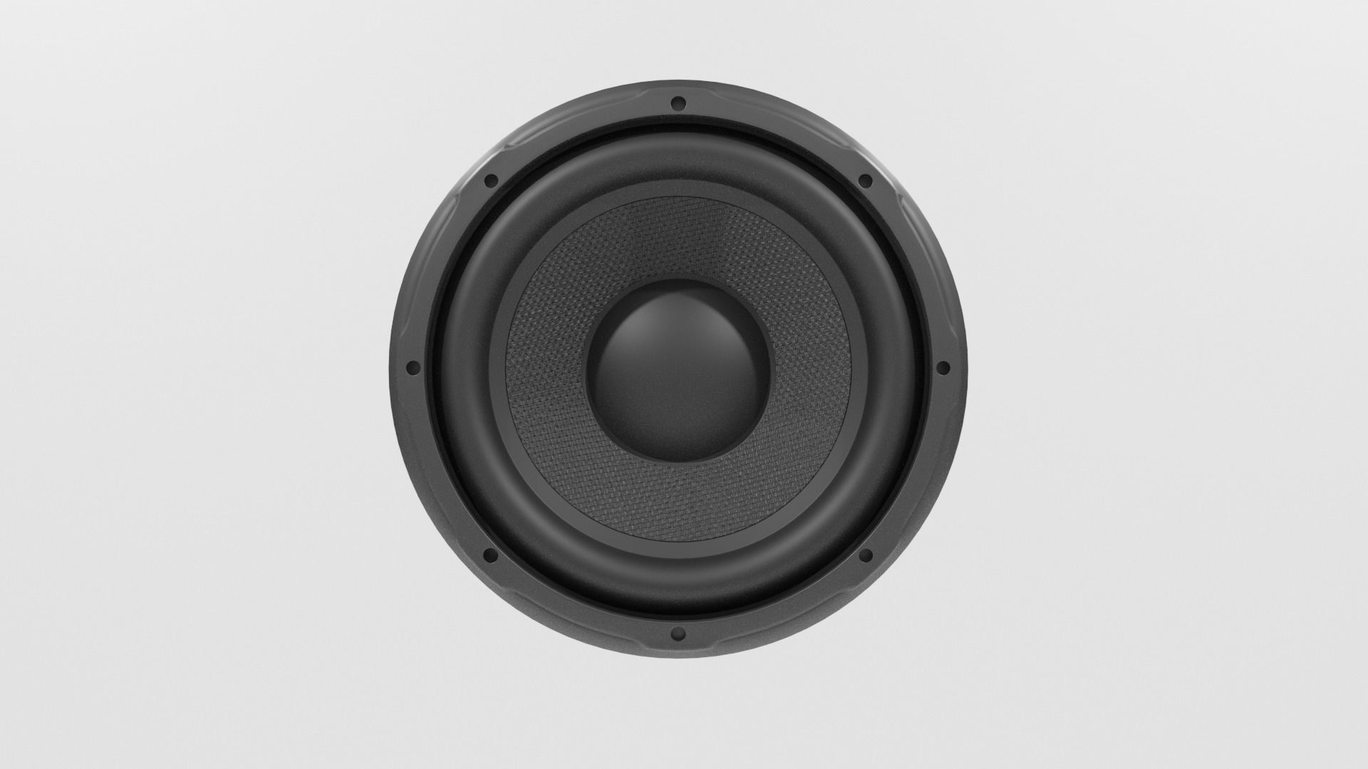 Speaker SubWoofer JL Audio - Blender 3d 3D model_15