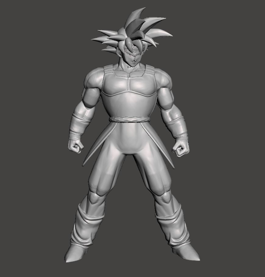 Full Team Bardock 3D Model 3D print model_1