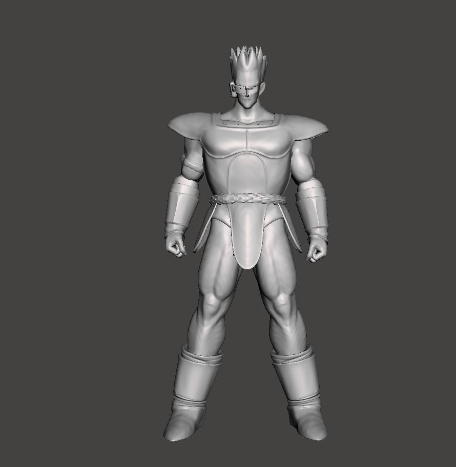 Full Team Bardock 3D Model 3D print model_2
