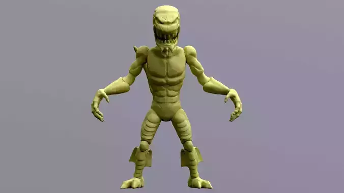 TMNT Pizza Monster Printable 3D print model