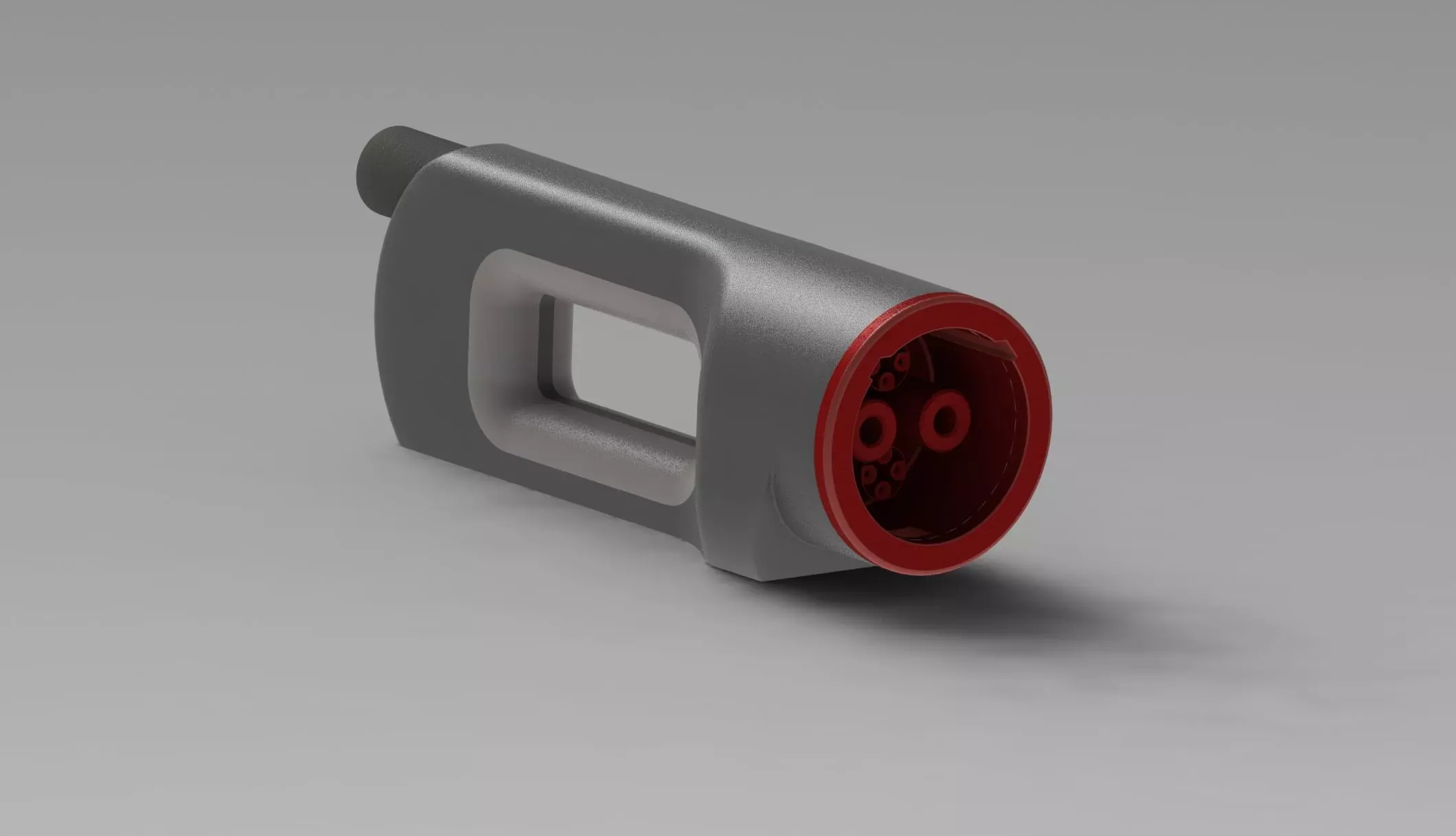 CHAdeMO connector from Tesla CHAdeMO ADAPTER EU real comparsion 3D print model_0