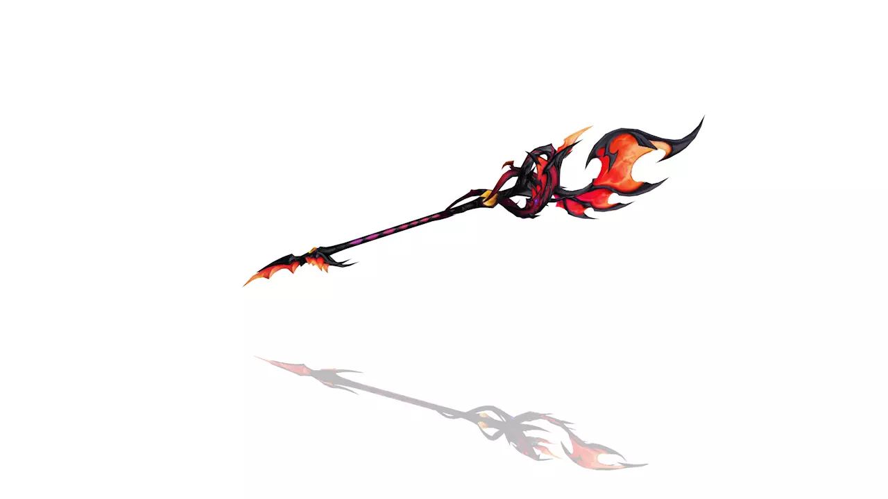 Mystic Scepter Low-poly 3D model