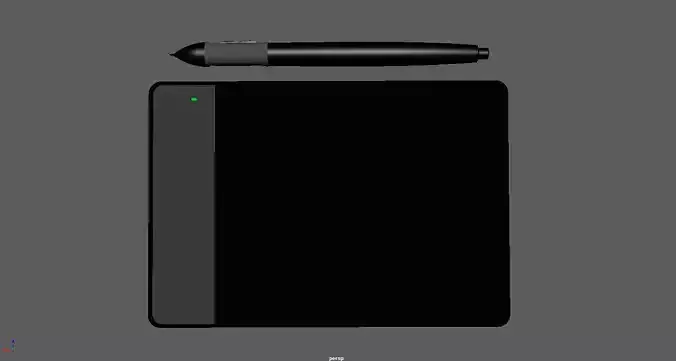 Huion 420 Graphics Tablet 3D Model 3D model
