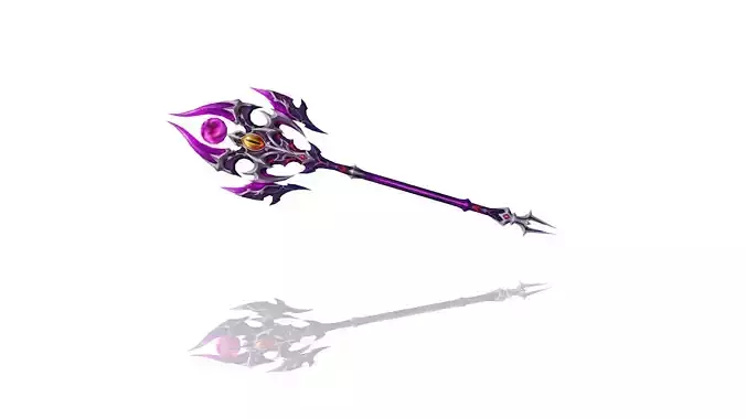 Succubus Scepter Low-poly 3D model