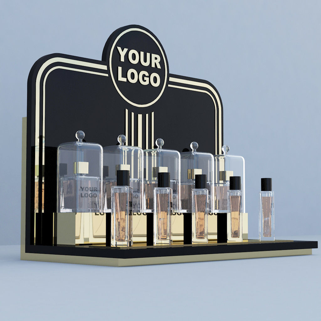 perfume stand 3D model_3