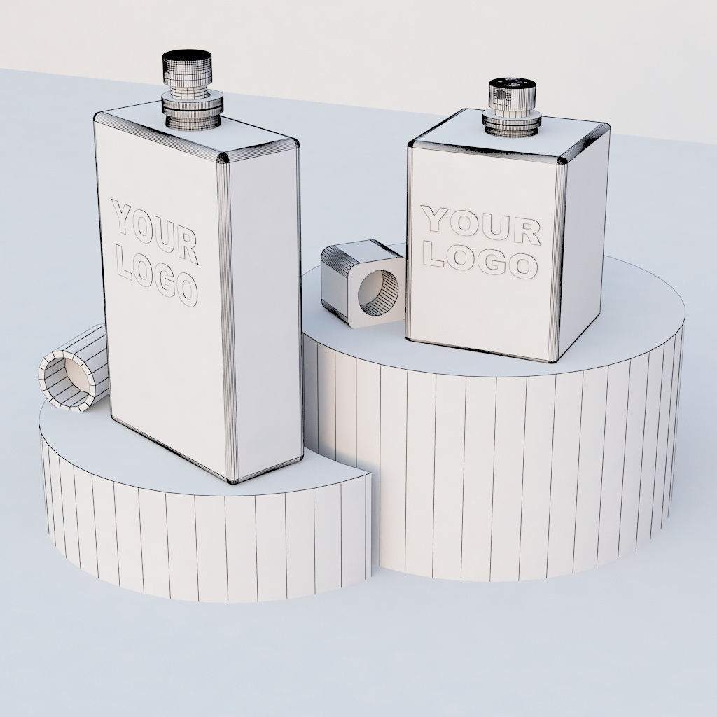 perfume stand 3D model_9