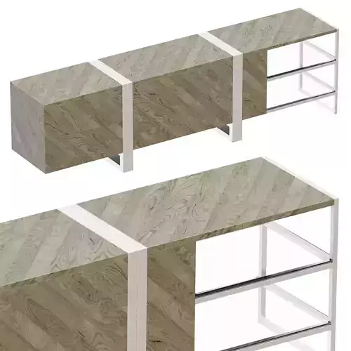 Porto Cabinet 3D model