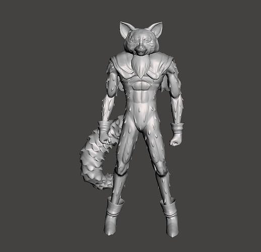 Basil the Kicker 3D Model 3D print model