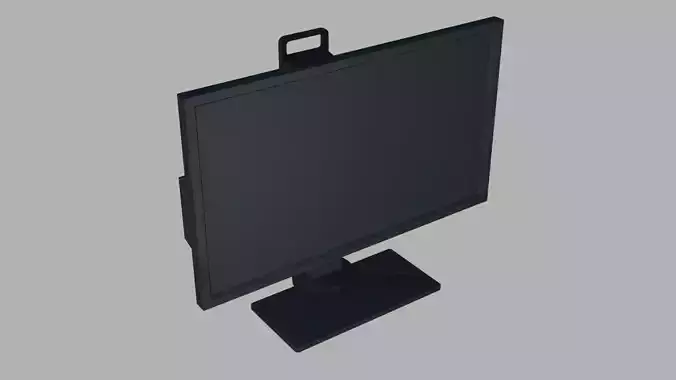 Benq ZOWIE XL2430 Low-poly 3D model