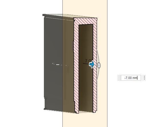 Model Railway Industrial 415volt Cabinet 3D print model_8