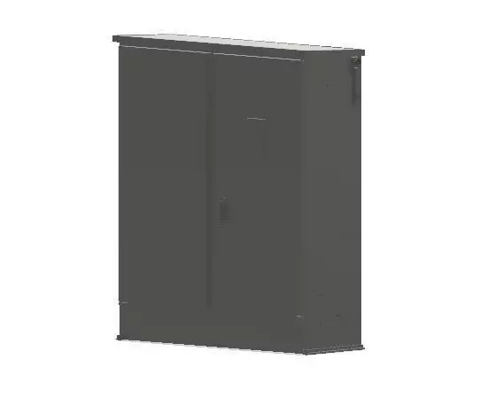 Model Railway Industrial 415volt Cabinet 3D print model_0