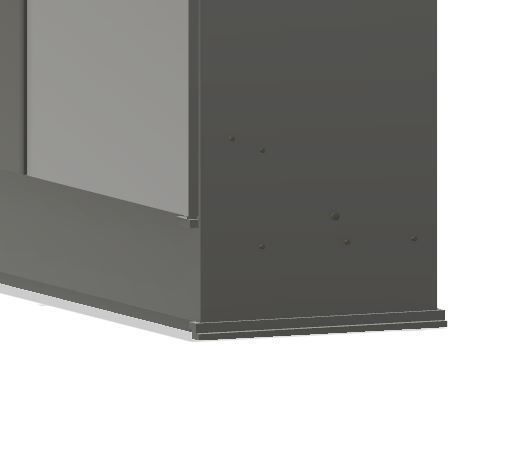 Model Railway Industrial 415volt Cabinet 3D print model_6