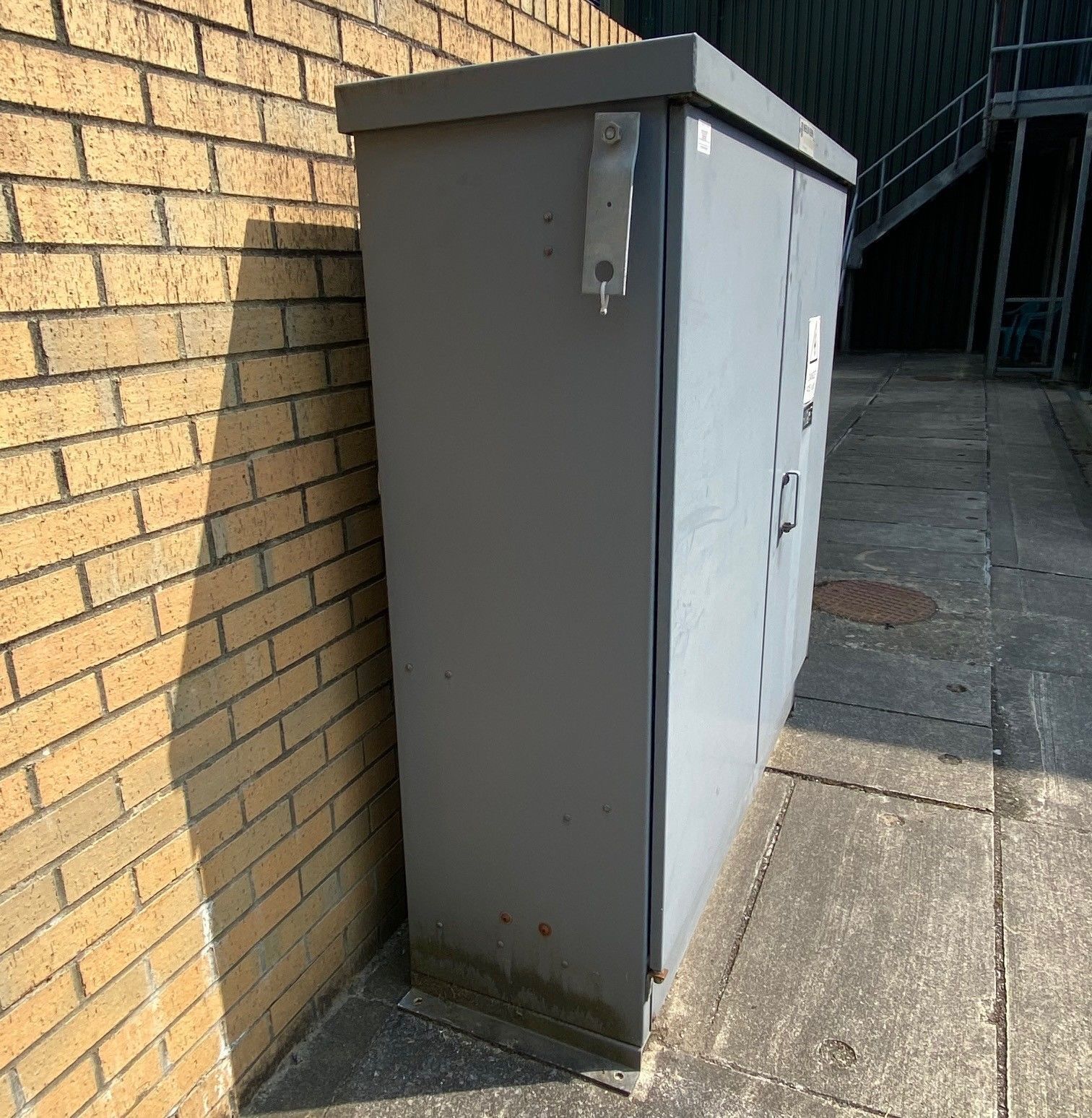 Model Railway Industrial 415volt Cabinet 3D print model_11